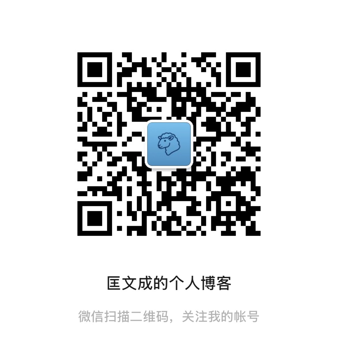 微信公众号二维码
